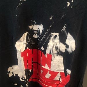 RARE vintage Thin Lizzy rock n’ roll tee shirt